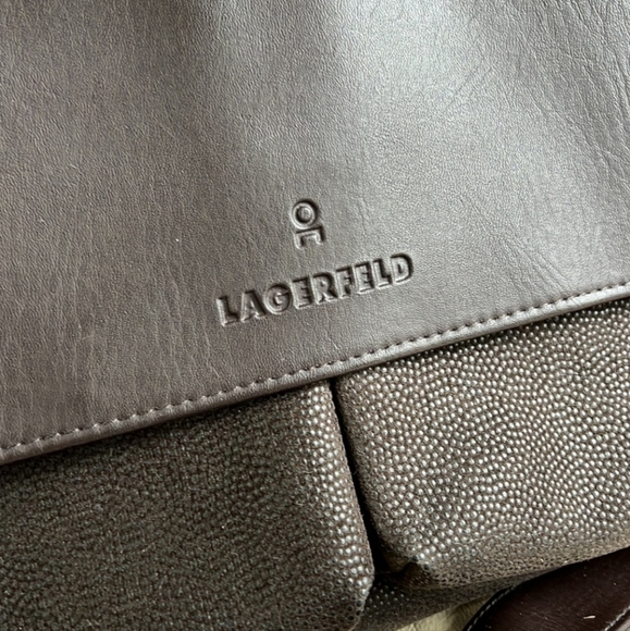 Karl Lagerfeld leather duffel - Picture 5 of 6